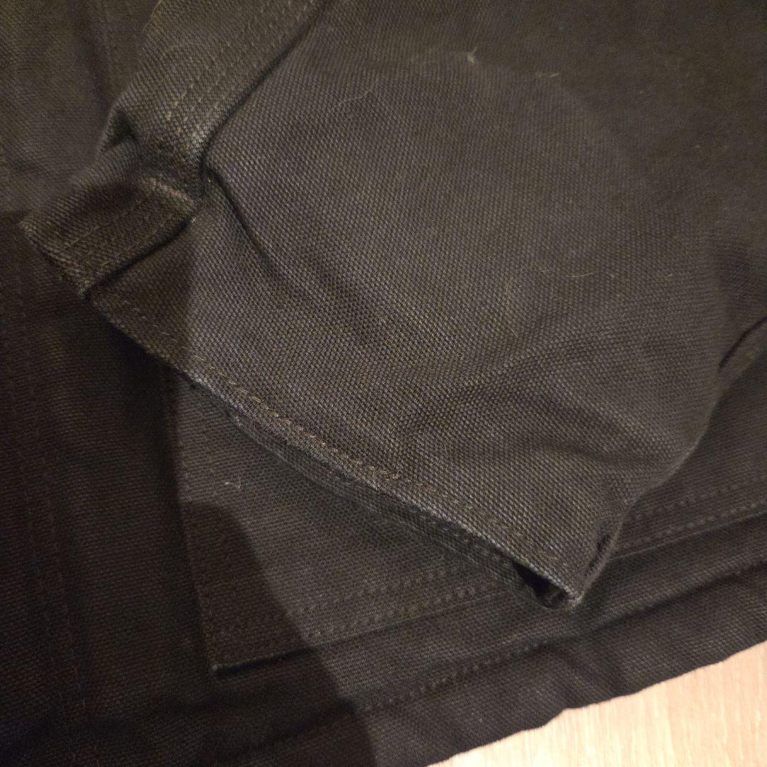 Carhartt J02 ジャケット　企業ロゴ　ブラック　48