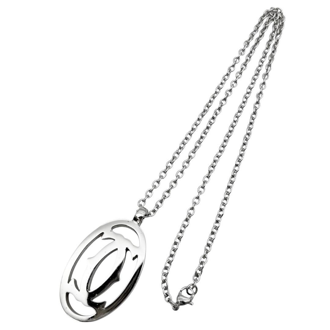 美品◎Cartier カルティエ マストライン ネックレス ペンダント 男女兼用
