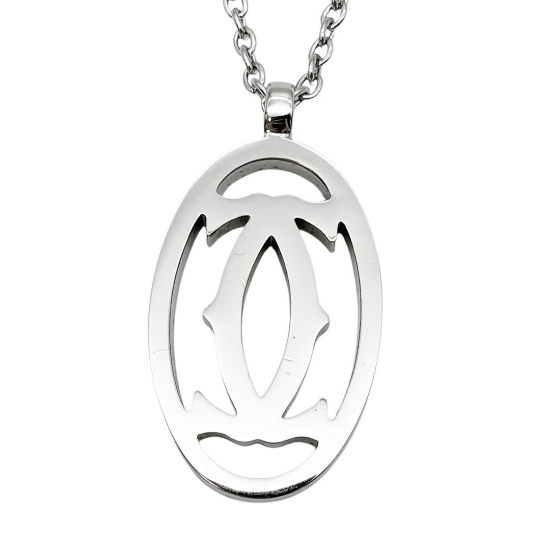 美品◎Cartier カルティエ マストライン ネックレス ペンダント 男女兼用