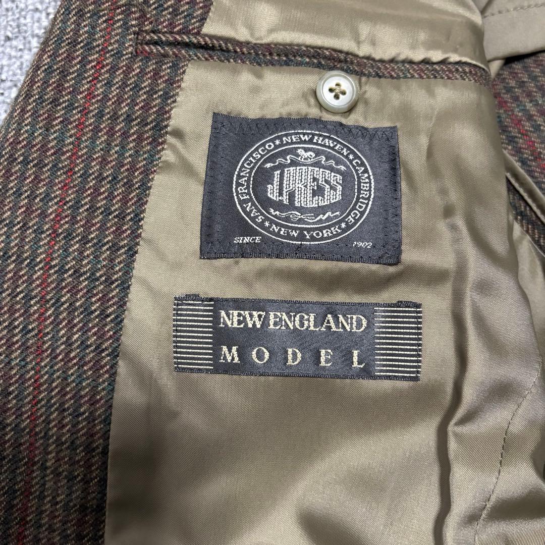 J.PRESS ジェイプレス ブレザー 段返り3つ釦 A4 S〜M相当 90s
