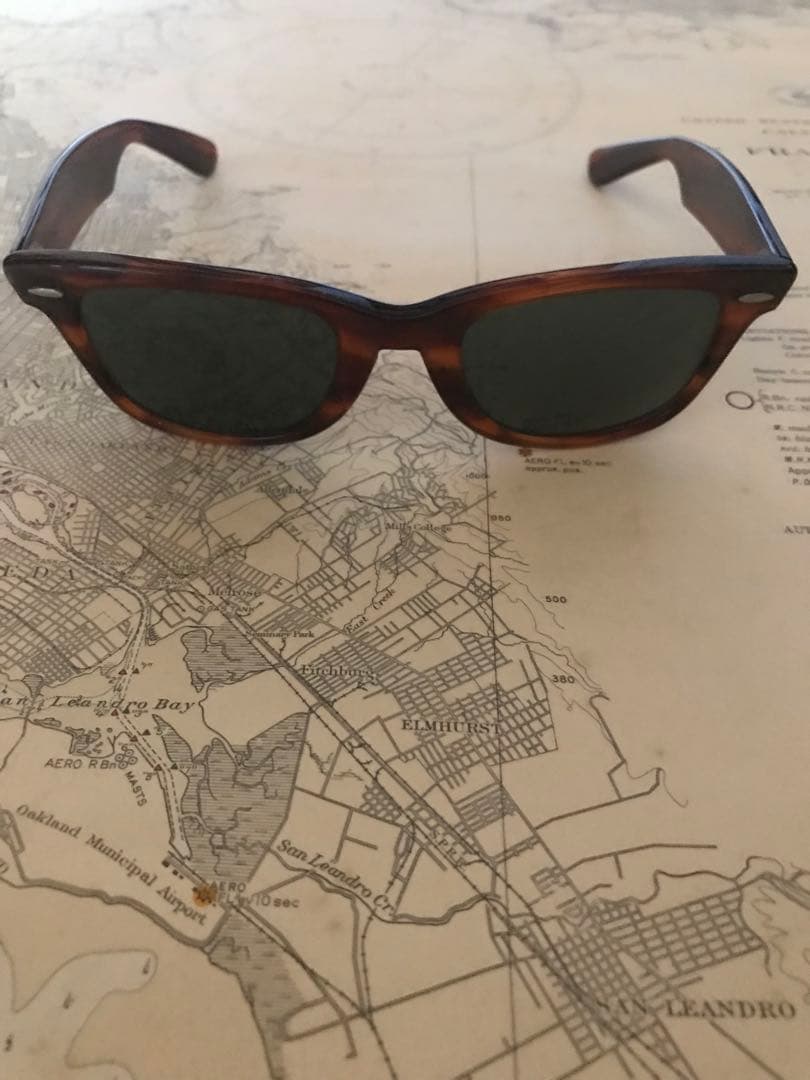 80's vintage B&Lレイバンウェイファーラー