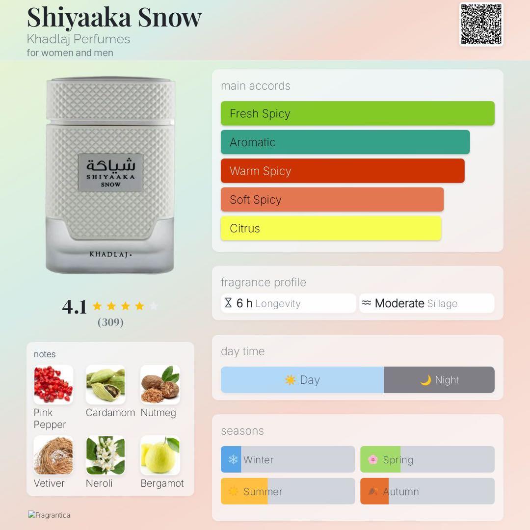 香水(ユニセックス) Khadlaj Shiyaaka  100ml