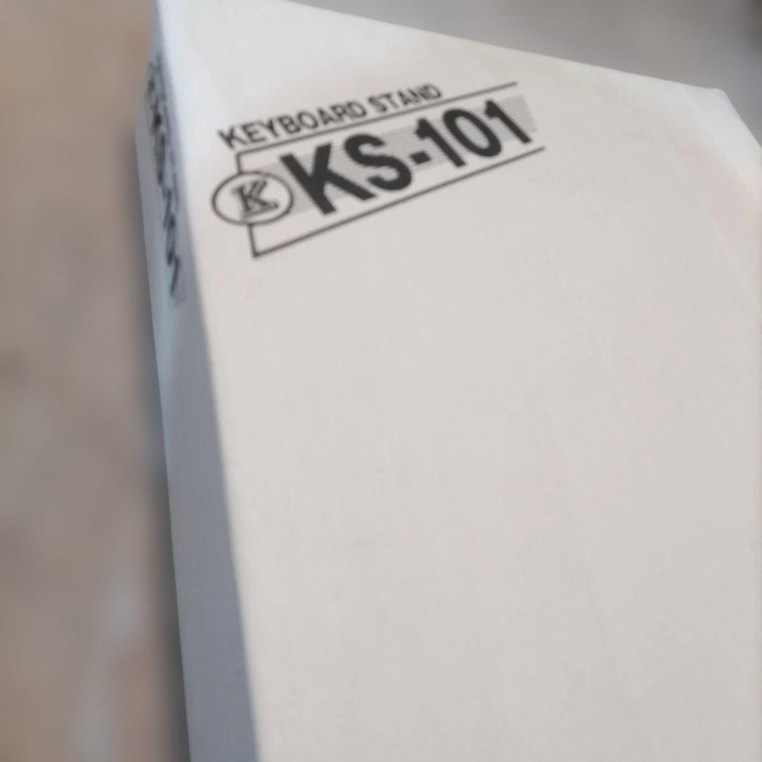 KIKUTANI キーボードスタンド Ks-101 高さ、長さ調整可能 箱付