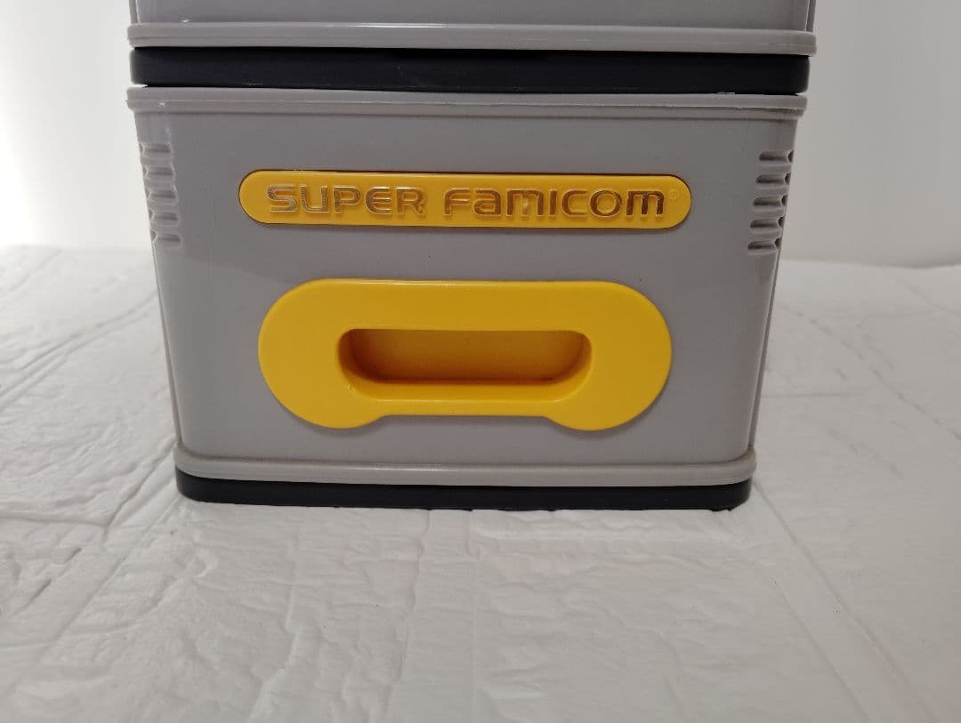 ※破損有 スーパーファミコン 3段収納ケース