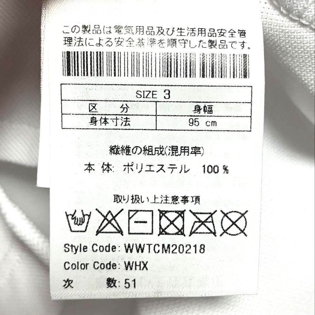 L 新品　ワック WAAC 半袖ポロシャツ　レディース ゴルフウェア　ホワイト白