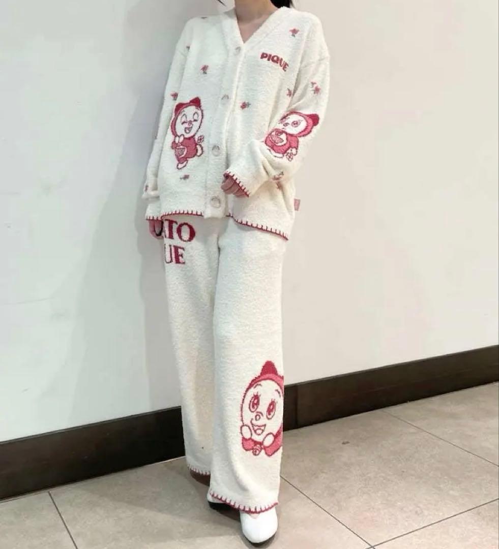 新品 ジェラピケ ドラミちゃん カーディガン・ロングパンツ ドラえもん