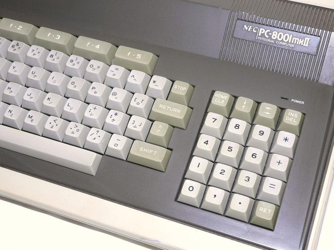 NEC PC-8001mkII パソコン本体 フルメンテナンス 動作品 ①
