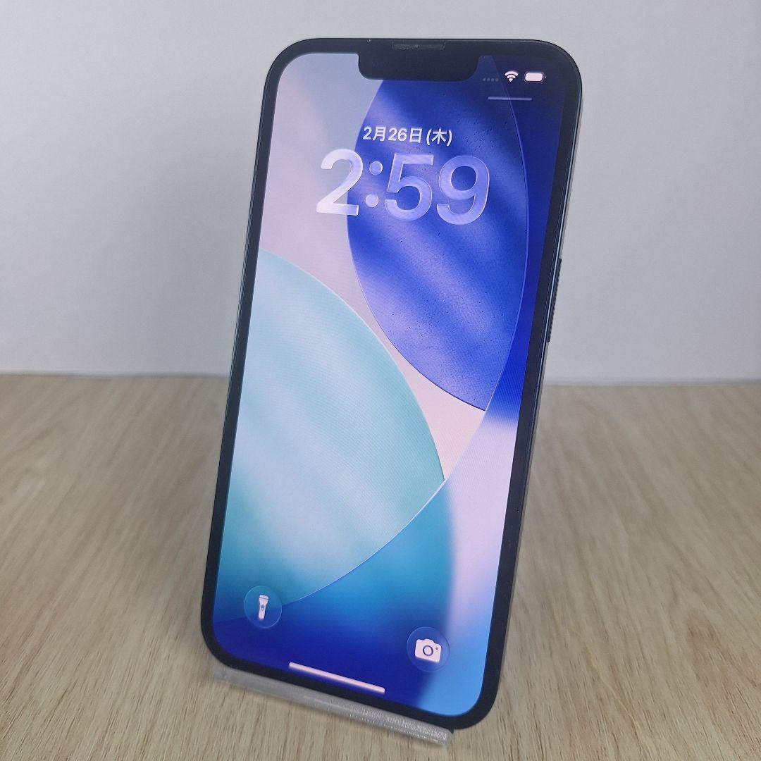 iPhone 12 256GB ブラック SIMフリー バッテリー新品 大容量
