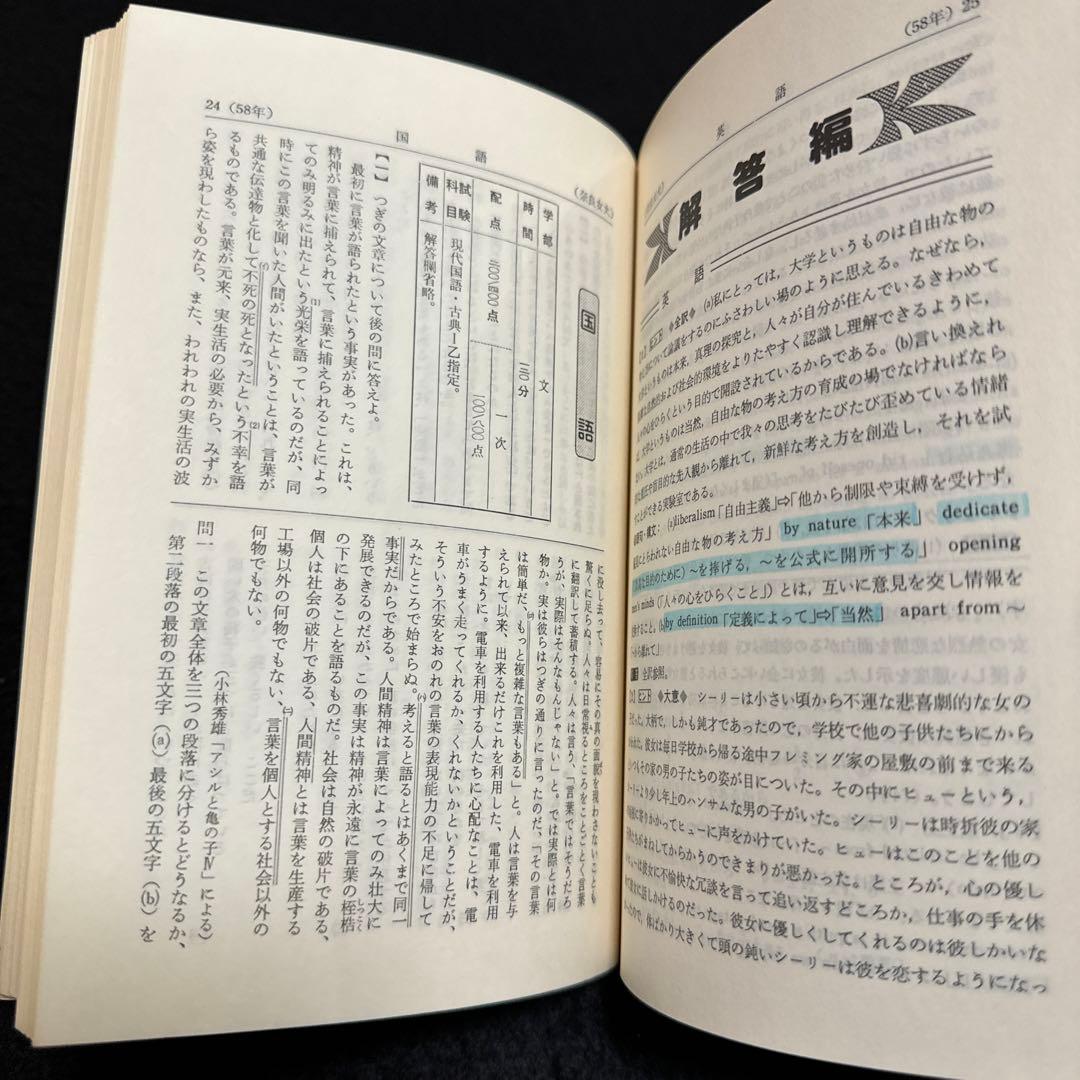 赤本　奈良女子大学　1984年版　教学社