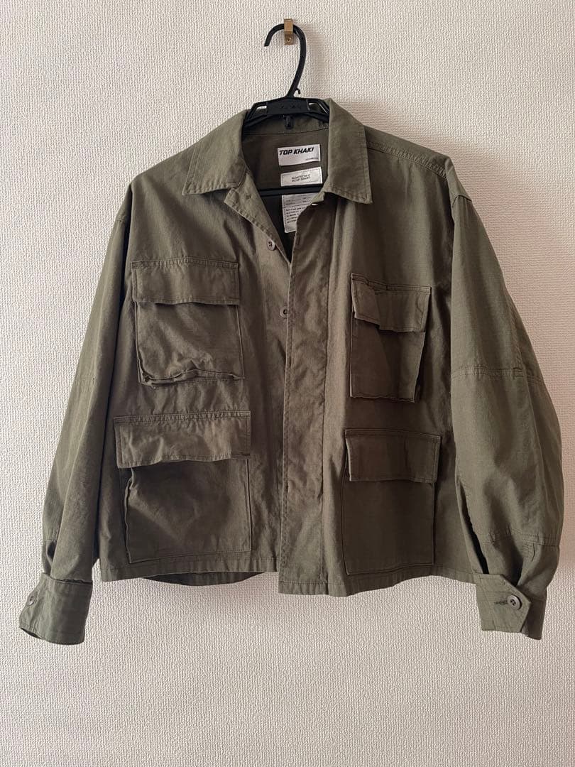 FRAMeWORK 【TOP KHAKI/トップカーキ】BDU SHIRT