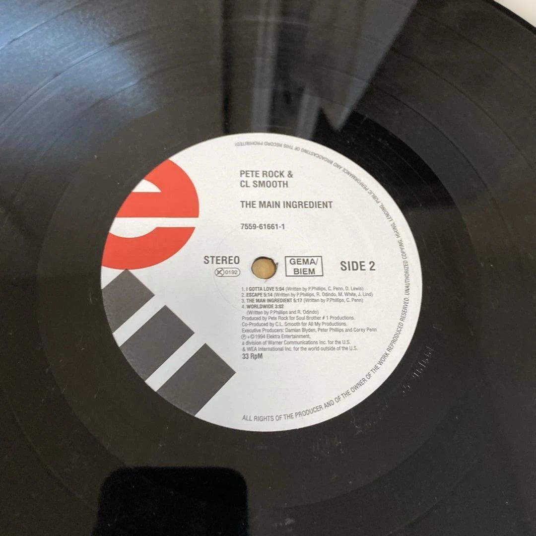 邦楽 PETE ROCK CL SMOOTH The Main Ingredient