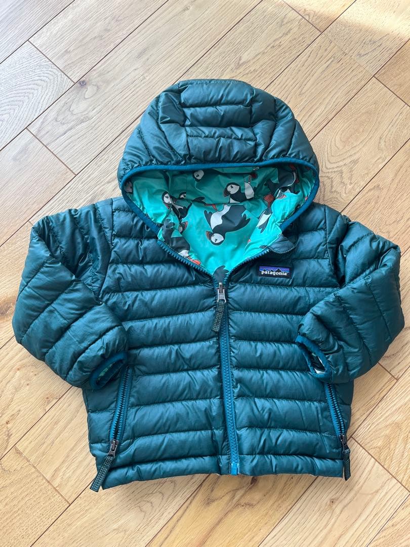 Patagonia リバーシブル　ダウン　ジャケット　2T