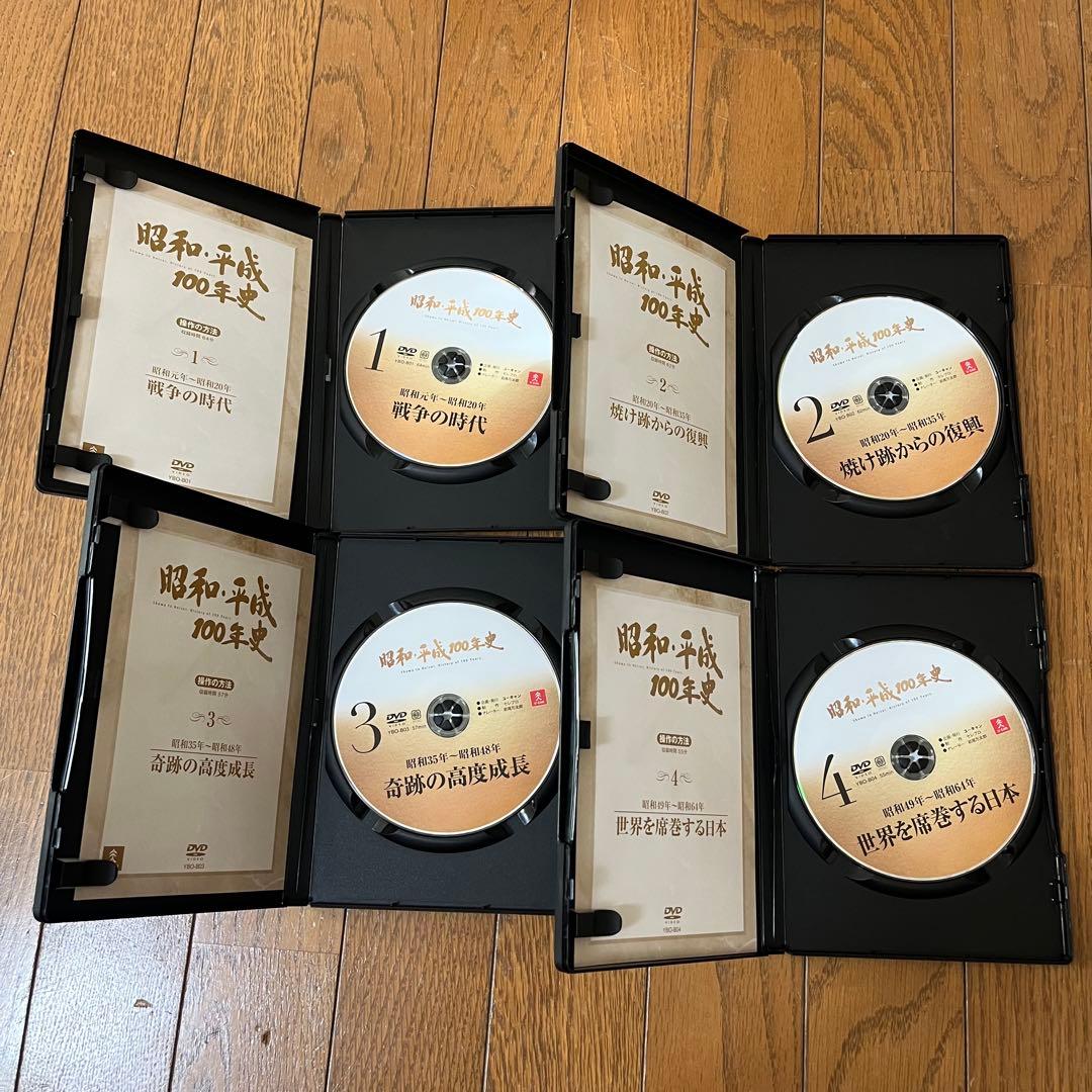 【美品】ユーキャン　昭和平成100年史　ポータブルDVDプレーヤー セット