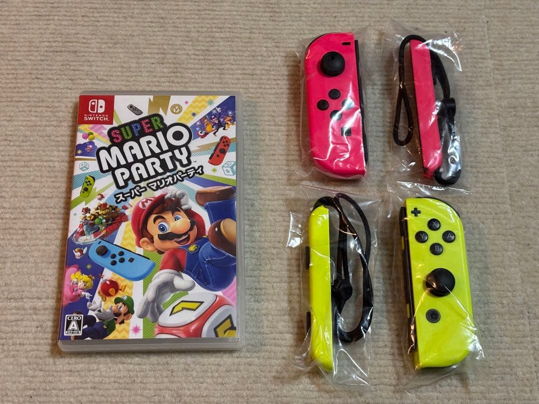 スイッチ　スーパーマリオパーティ　ジョイコンセット