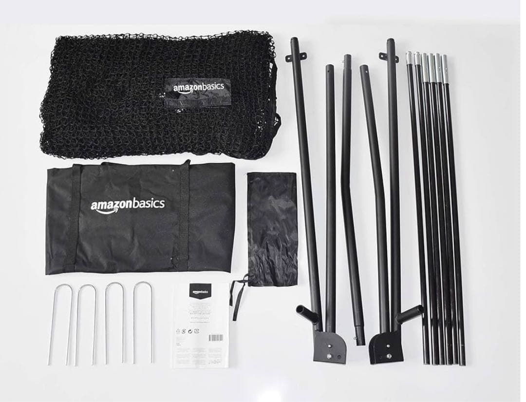 AmazonBasics ゴルフ練習用ネット 2.4mx2.4m
