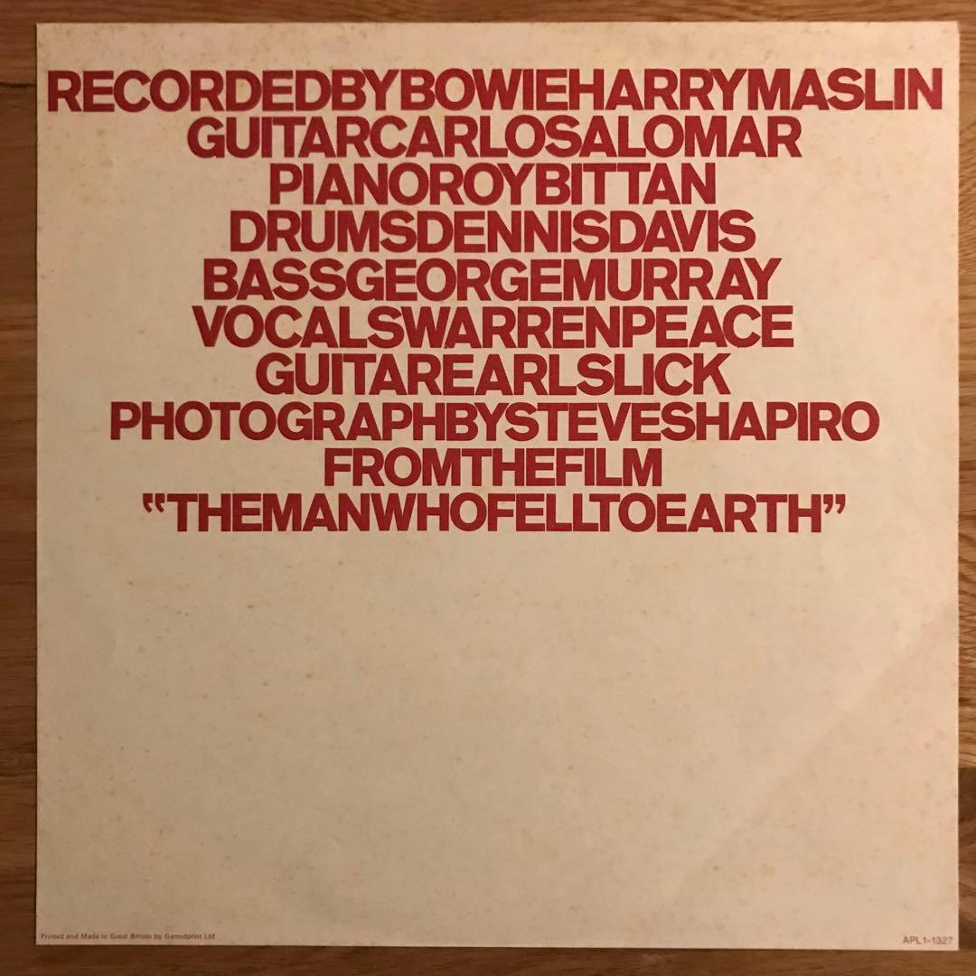 David Bowie – Station To Station LP