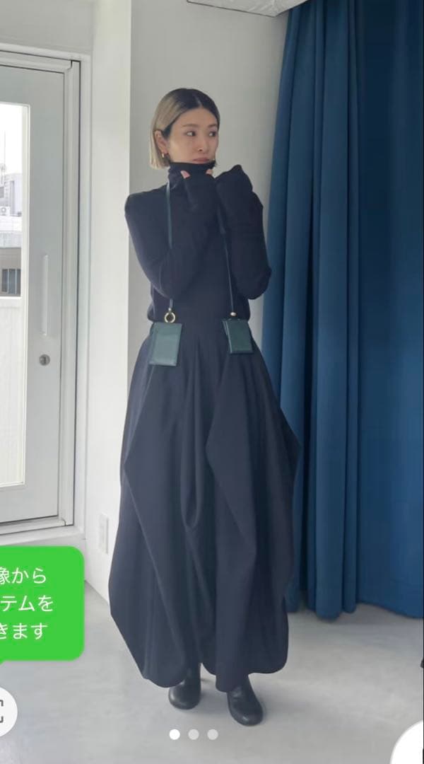 スカート Tuck drape SK