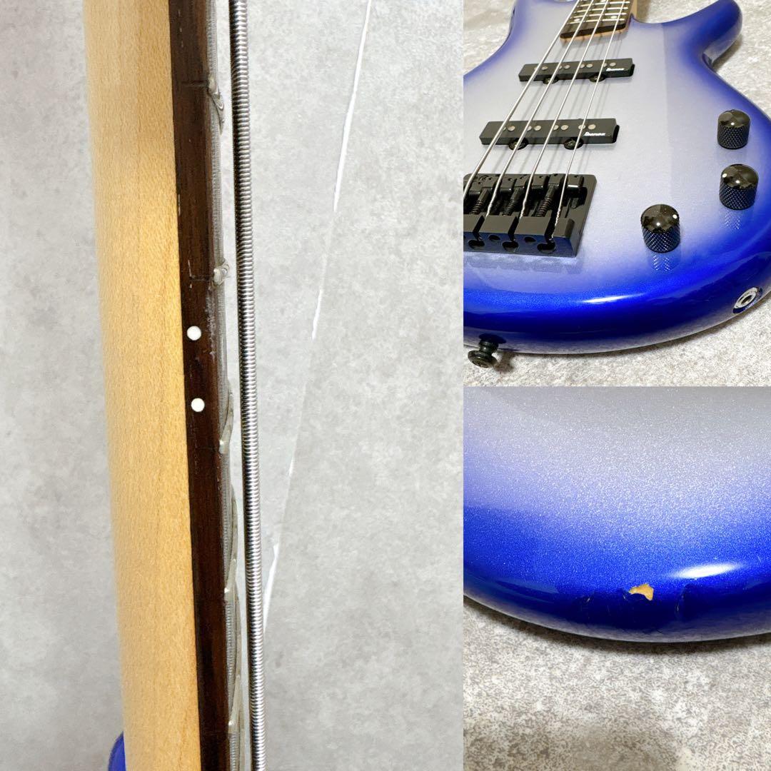 Ibanez アイバニーズ SDGR エレキベース サンバースト SR380 青