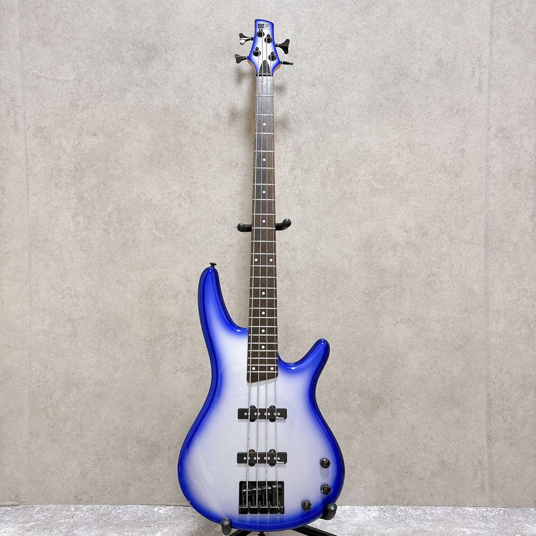 Ibanez アイバニーズ SDGR エレキベース サンバースト SR380 青