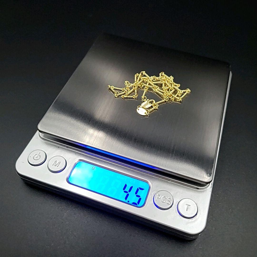 ツイストチェーン ネックレス シルバー925 18Kゴールドplating
