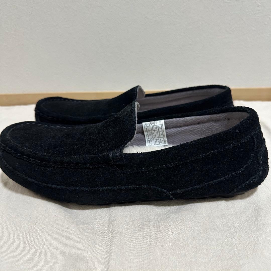 UGG 黒 スエード モカシン 27cm