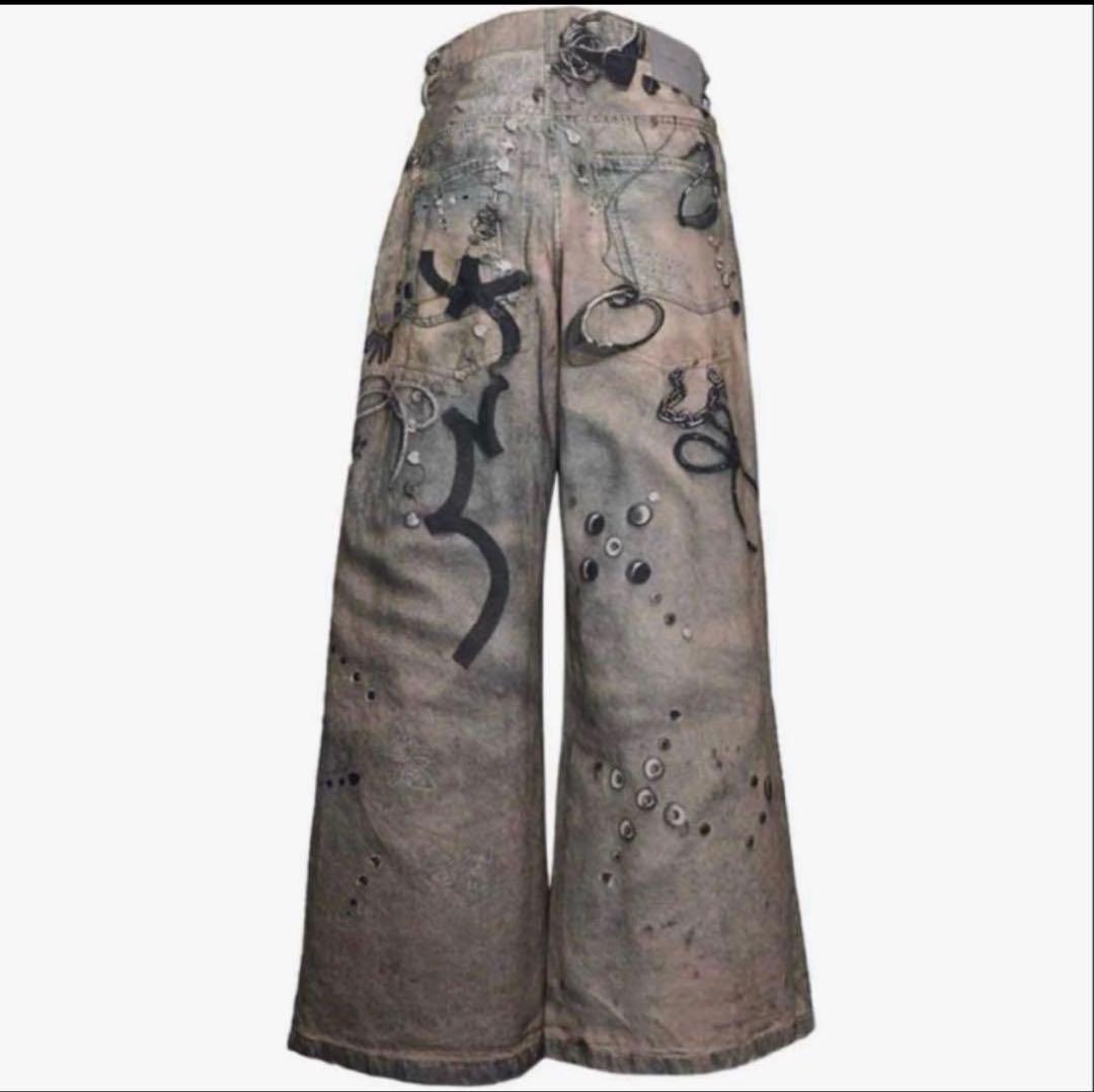 パンツ 1Theredthread S print denim 1 toys