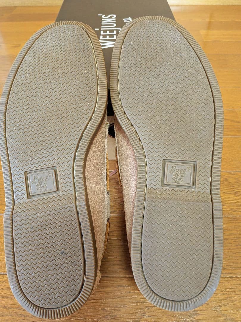 【まろ】 G.H.BASS × green label デッキシューズ