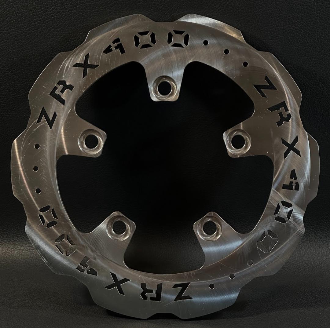 KAWASAKI ZRX400 純正 リア用 ウェーブディスクロータ m376