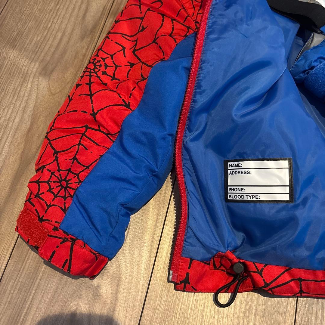 スパイダーマン 子ども用ウィンタースーツ
