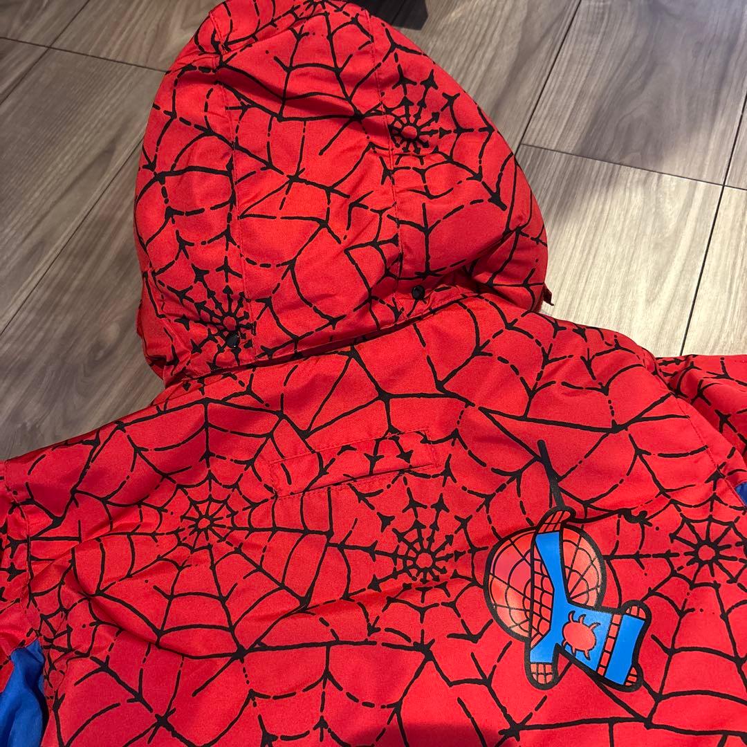 スパイダーマン 子ども用ウィンタースーツ