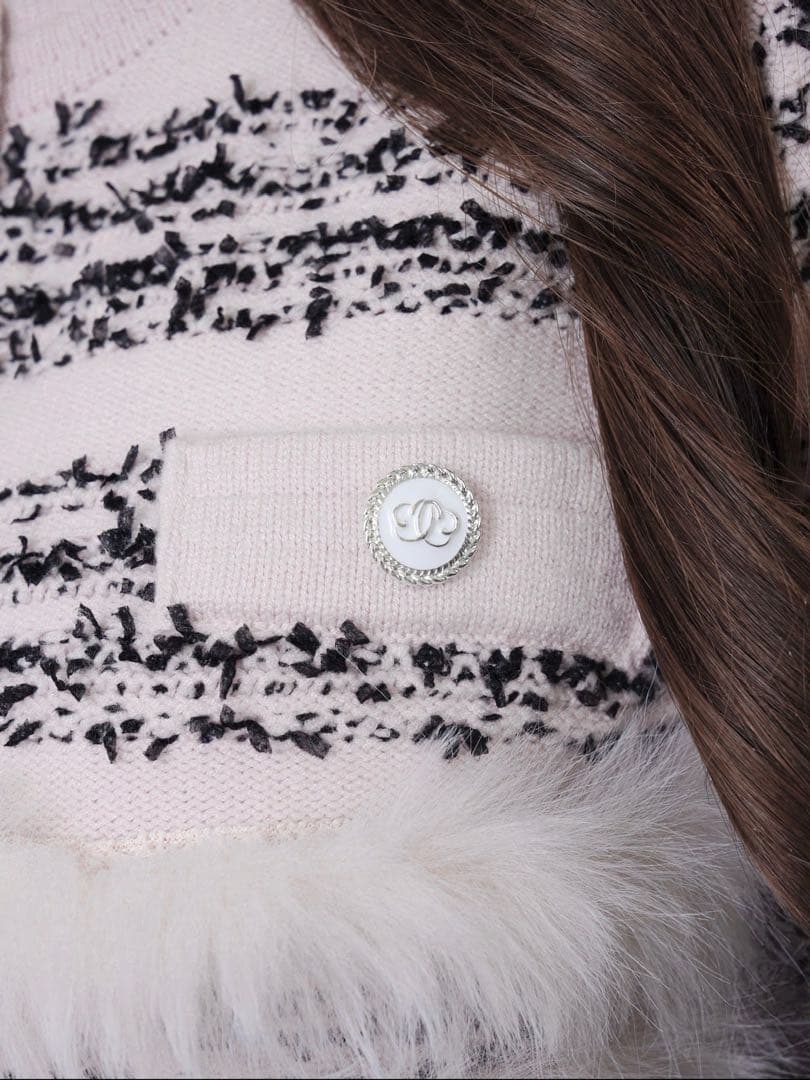 Lumignon ♥ Lumi tweed-like fur knit
