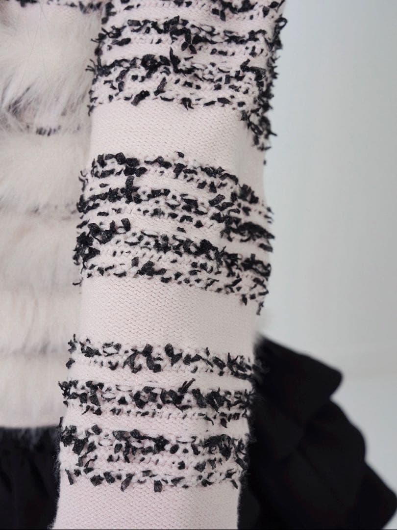 Lumignon ♥ Lumi tweed-like fur knit