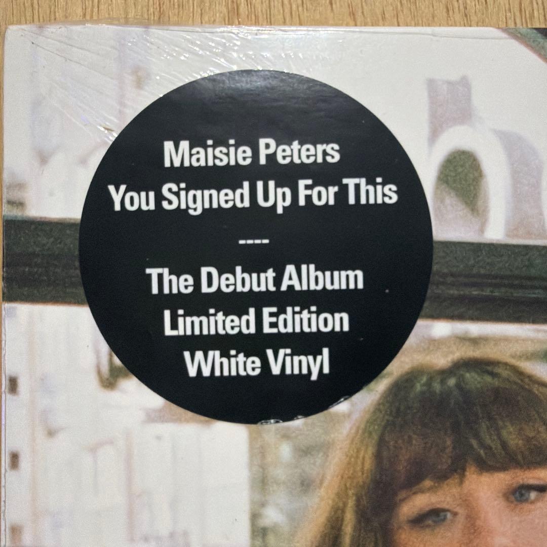 Maisie Peters - You Signed Up 〜 デッドストック