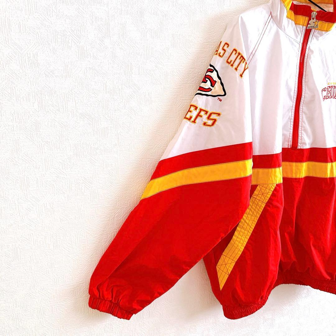 【希少】 スターター NFL CHIEFS ジャケット XXL 古着 y2k