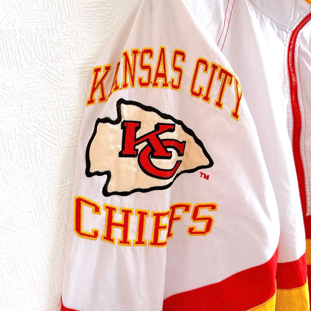 【希少】 スターター NFL CHIEFS ジャケット XXL 古着 y2k