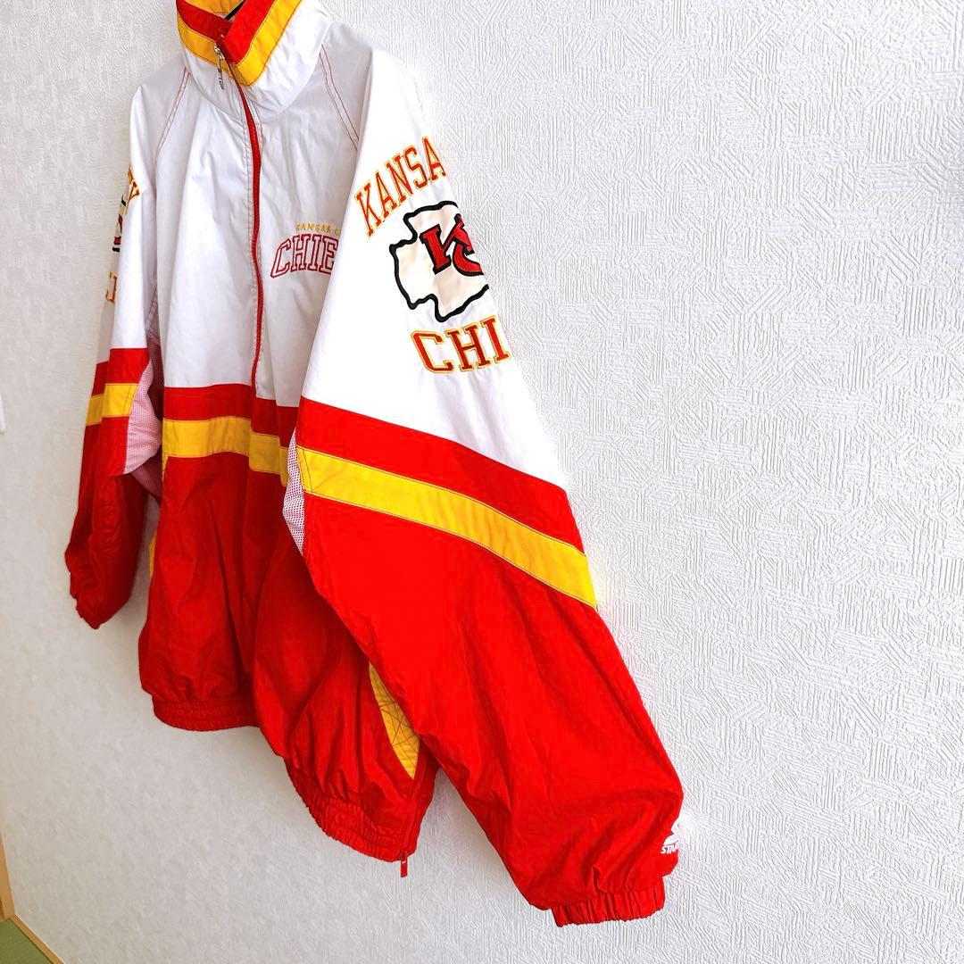 【希少】 スターター NFL CHIEFS ジャケット XXL 古着 y2k