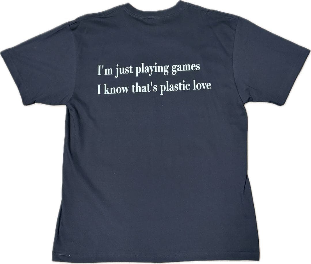 竹内まりや PLASTIC LOVE Tシャツ ジャーナルスタンダード 黒 L