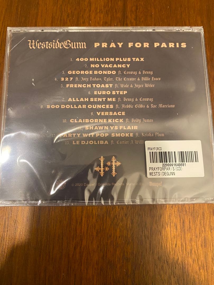 洋楽 Westside Gunn - Pray For Paris CD