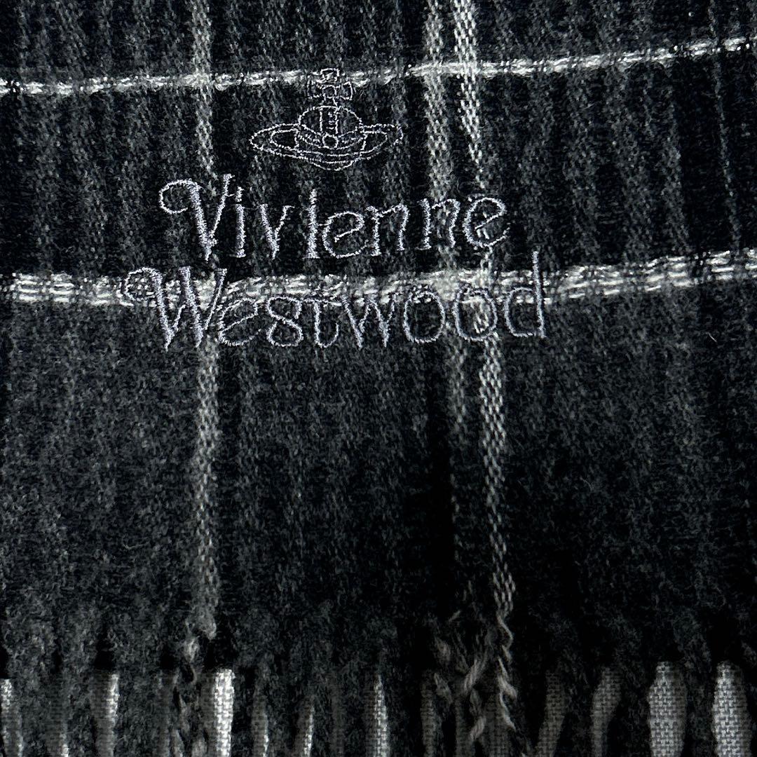 VivienneWestwood チェックマフラー ヴィヴィアンウエストウッド