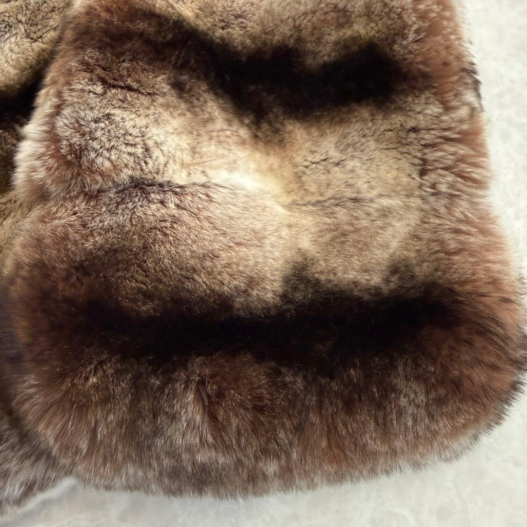 極美品ロエベLOEWEリアルファーショール ストール
