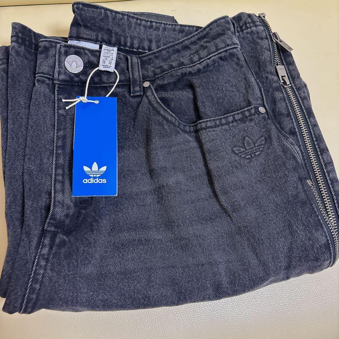 残り1点❗️完売✨ADILENIUMシーズンジップウォッシュドデニムパンツ 28