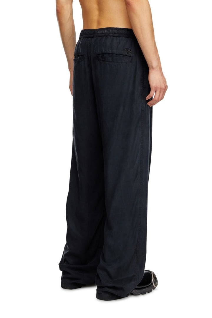 パンツ DIESEL Drawstring pants in faded twill