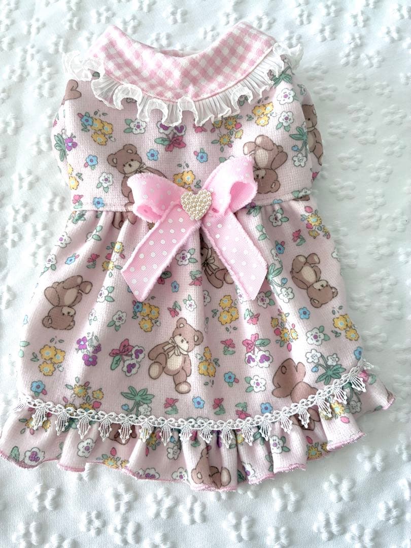 犬服ハンドメイドワンピース たかうさぎ様