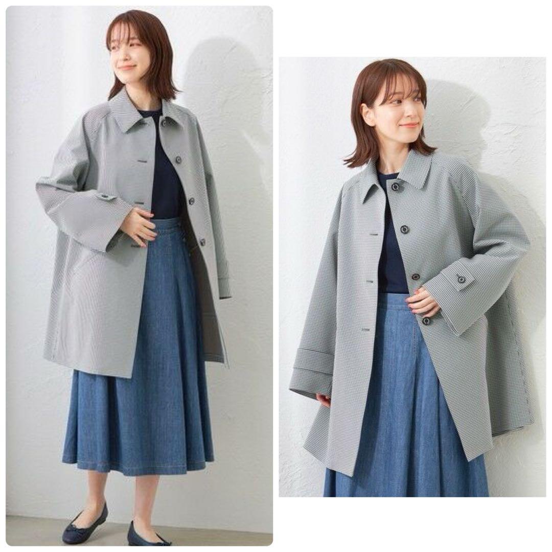 極美品✨️23AW　マッキントッシュ　ウェルベリー　シェパードチェックコート　38