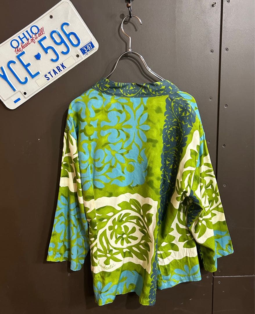 008 Hawaii製 Manuheali’i レア 羽織 S