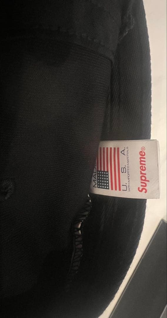 【美品】 Supreme Military Camp Cap \"Black\"