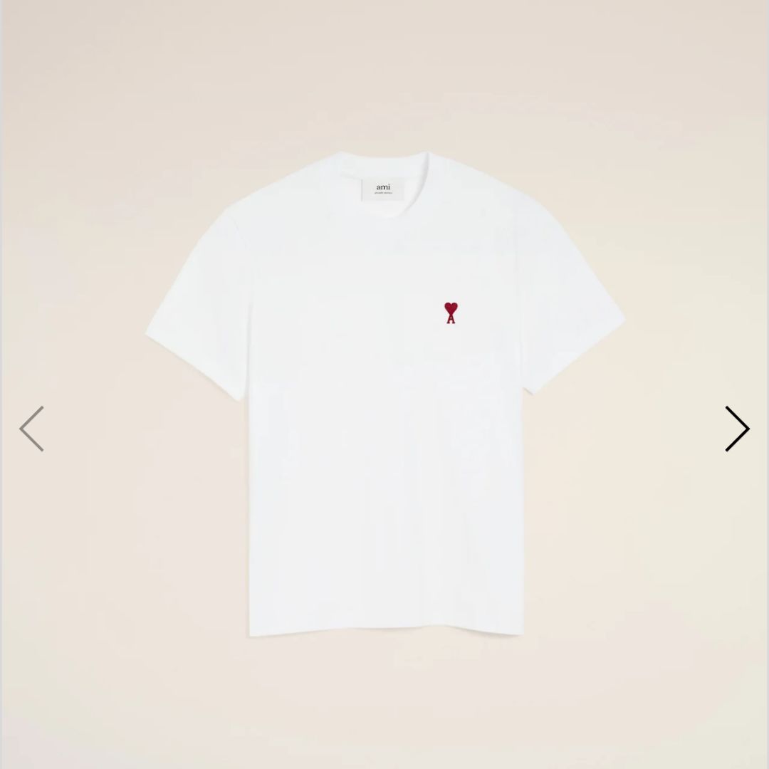 アミパリス　ami Ami de Coeur Tシャツ xs ホワイト 正規品
