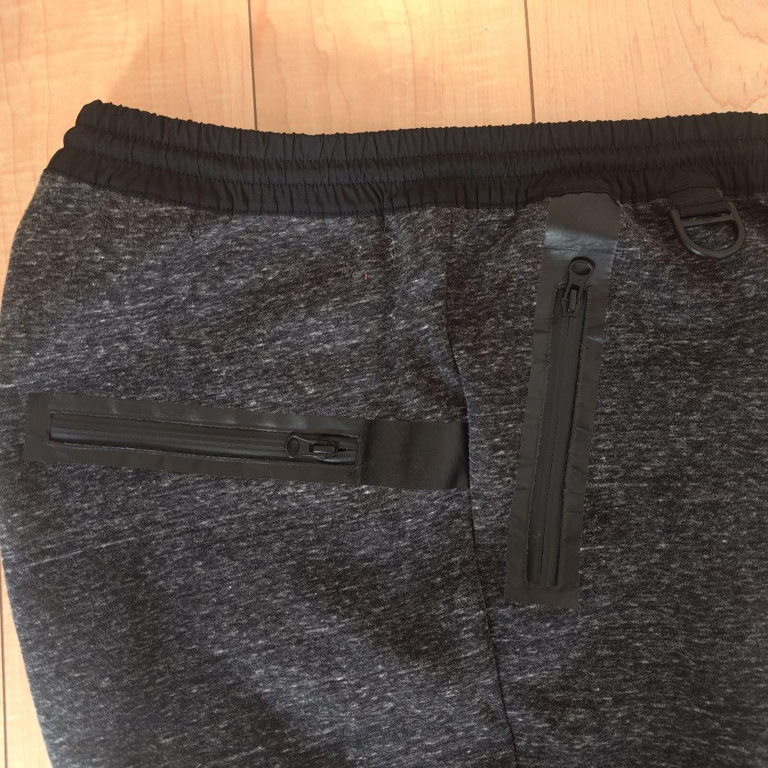 Y-3 ダークグレー サルエルパンツ スウェット素材