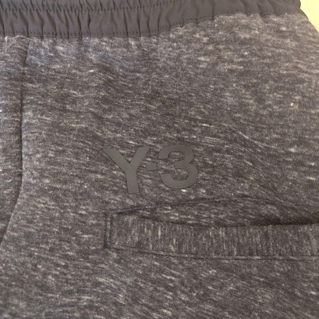 Y-3 ダークグレー サルエルパンツ スウェット素材