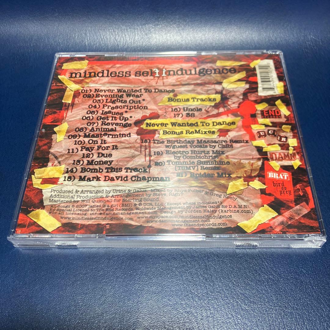■[廃盤]MINDLESS SELF INDULGENCE CD「IF DLX